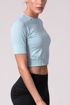 REVIVE seamless Cropped Shirt AMARANTE - lichtgewicht - duurzaam