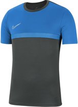 Nike Sportshirt - Maat S  - Mannen - grijs/blauw