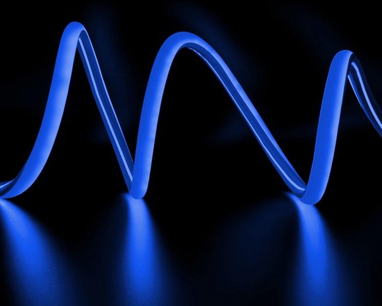 herberg Email Verliefd Lichtslang Neon Flex – LED - Blauw - 25 meter - DINA | bol.com