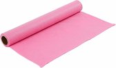 2x Hobby vilt roze 1,5 mm dik 100 x 45 cm - hobbyartikelen/knutselspullen