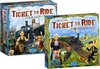 Afbeelding van het spelletje Spellenbundel Days of Wonder bordspel Ticket to Ride Uitbreidingsset - Rails & Sails & Ticket to Ride - Nederland