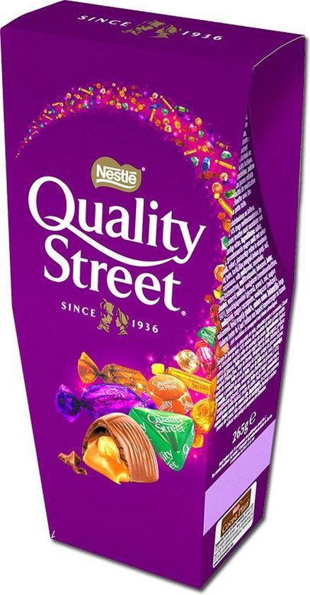 Quality Street Assortiment de Bonbons de Chocolat et Toffees 265 g