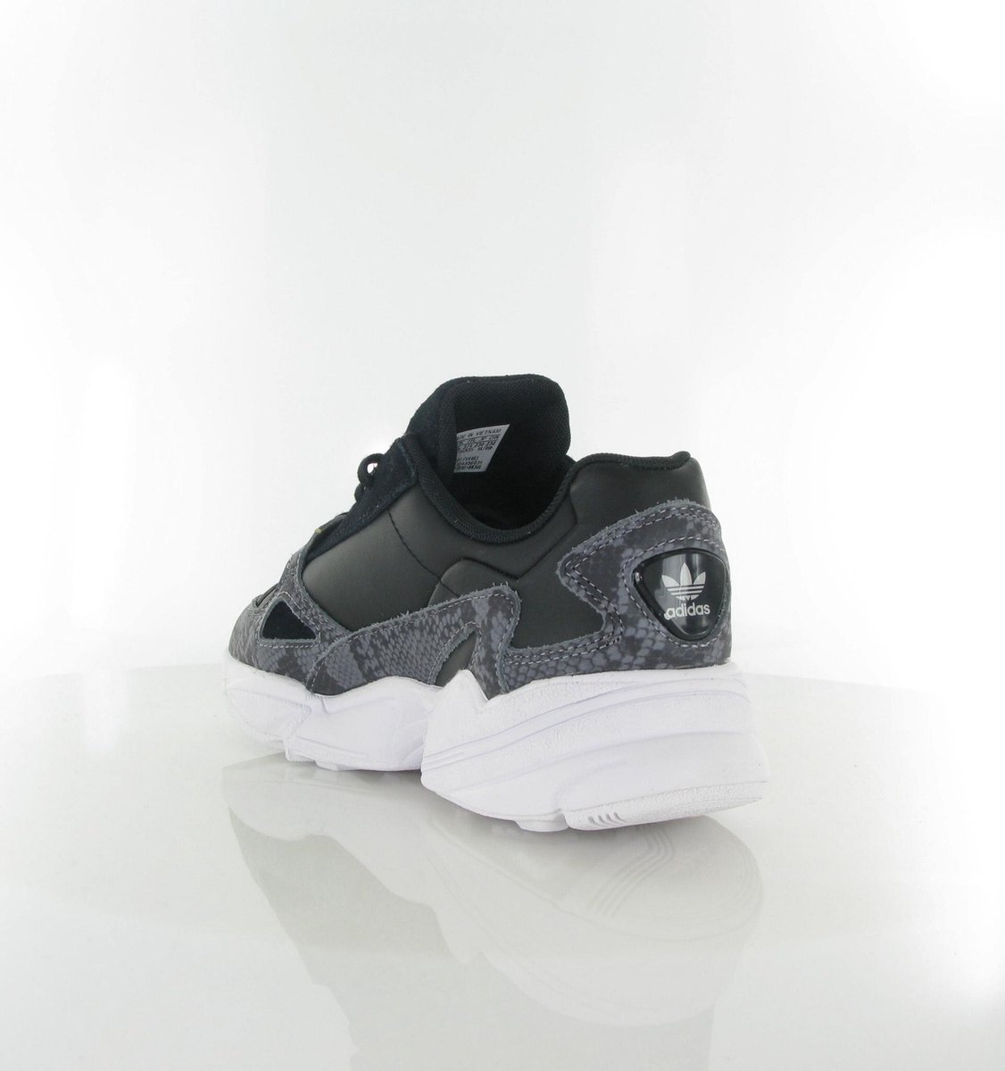 Adidas Women's Falcon Snakeskin Core Black/Cloud White - FV4483 | Sneaker  District
