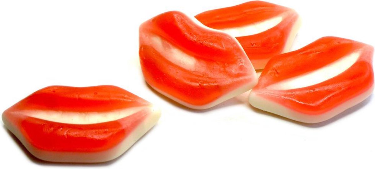 Snoepgoed Lippen Bicolor 1 kilo