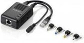 LevelOne POS-1002 network splitter Zwart Power over Ethernet (PoE)