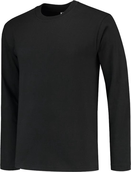 gek werkgelegenheid Reclame Tricorp t-shirt lange mouw - Casual - 101006 - zwart - maat S | bol.com