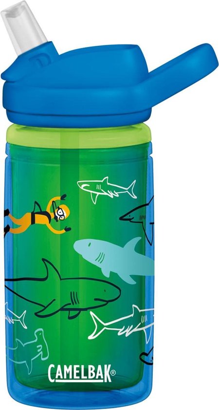 CamelBak Eddy+® Kids Borraccia Per Bambini Da 400 Ml – Con Cannuccia, Impermeabile, Lavabile In Lavastoviglie, Impugnatura Comoda