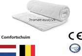 Topper - topdekmatras - 90x200 - 5cm dik -  comfortschuim - polyether