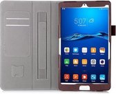 Huawei Mediapad M3 Hand Strap Book Case Bruin