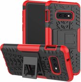 Samsung Galaxy S10e hoes - Schokbestendige Back Cover - Rood