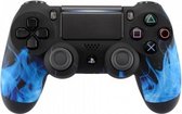 PS4, Wireless Dualshock 4 Controller V2 – Blue Fire Custom