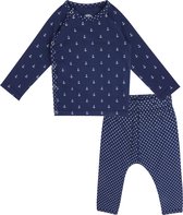 Claesen's baby pyjama Navy Anchors 62-68