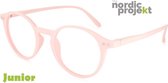 Nordic Projekt NPSF JUNIOR Computerbril met blauw licht filter +0,00 Roze