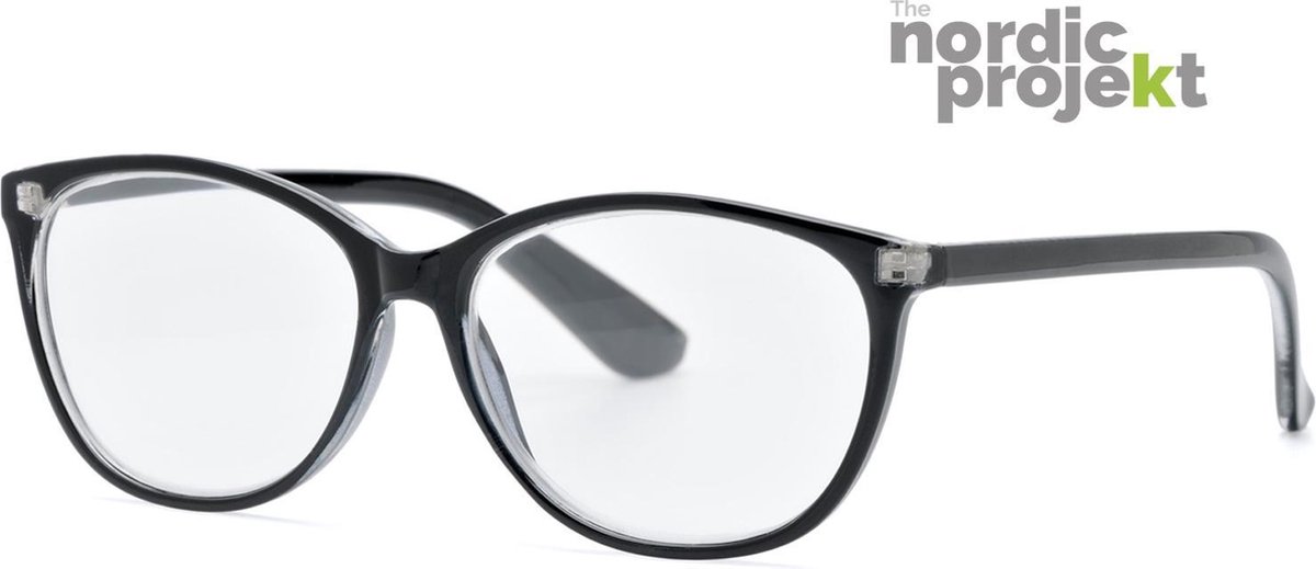 Nordic Vision ASKERSUND leesbril +3.50 - Zwart