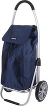 Bol.com Beagles Alberic Boodschappen Trolley Lichtgewicht Kar Sterk - Blauw aanbieding