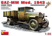 MiniArt GAZ-MM Mod. 1943 Cargo Truck + Ammo by Mig lijm