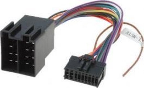 Overeenkomend zelfstandig naamwoord leeftijd ISO kabel voor Pioneer autoradio - 25,5x10mm - 18-pins - 0,15 meter |  bol.com