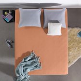 Dreamhouse Dubbel Jersey Hoeslaken – 190/200x220/230 – Pastel Oranje – Lekker Zacht