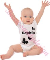 Baby romper Sophie vlinder 50/56