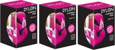 3 x Dylon Textielverf Flamingo Pink all-in-one (zout inbegr.)