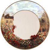 Goebel® - Claude Monet | Decoratief Bord "Het kunstenaarshuis" | Porselein, 23cm
