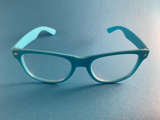 FlaneerGear® Blauwe Spacebril Met Diffractie Effect | Diffractiebril Originele Diffractieglazen - Merkloos