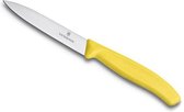 Couteau à éplucher Victorinox 10cm sans dents jaune