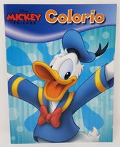 DISNEY - MICKEY&FRIENDS - KLEURBOEK - COLORIO - DONALD DUCK - MICKEY MOUSE - PLUTO - 32 KLEURPLATEN