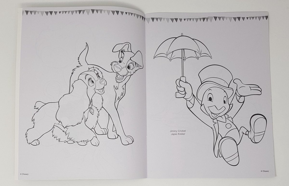 Disney Kleurboek Colorio Jungle Book Bambi Dombo Assepoester Belle The Bol Com