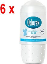 6x Odorex Deo Roll-on – Invisible Care