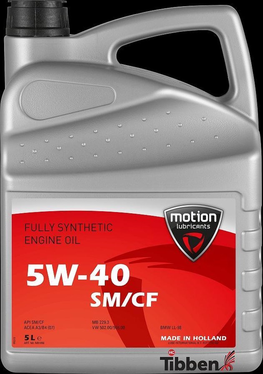Motion 5W-40 SM/CF Full Synthetic 5L