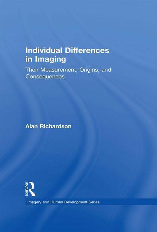 Imagery and Human Development Series - Individual Difference ... - cover