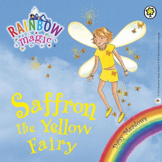 Rainbow Magic3- Saffron the Yellow Fairy - cover