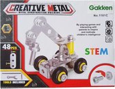 Lg-imports Bouwpakket Creative Metal 4,9 Cm 48-delig Graafmachine