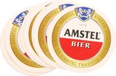 Amstel Bierviltjes 4 Rollen á 100 Stuks | Ideaal Voor Onder Je Bierglas