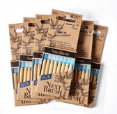 NextBrush - Interdentale ragers van bamboe – 48 stuks - ISO 3 – 3 mm - (Melamine-vrij)