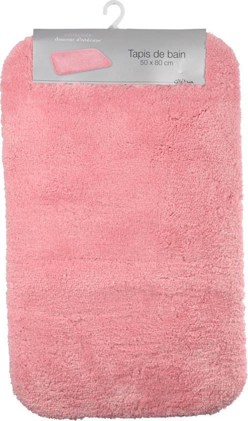 Badmat extra zacht roze 50x80cm |