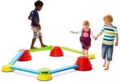 Balans Parcours 13-Delig – Flexibel en Uitdagend Evenwichtsspel voor Kinderen, Geschikt voor Thuis, School en Therapie