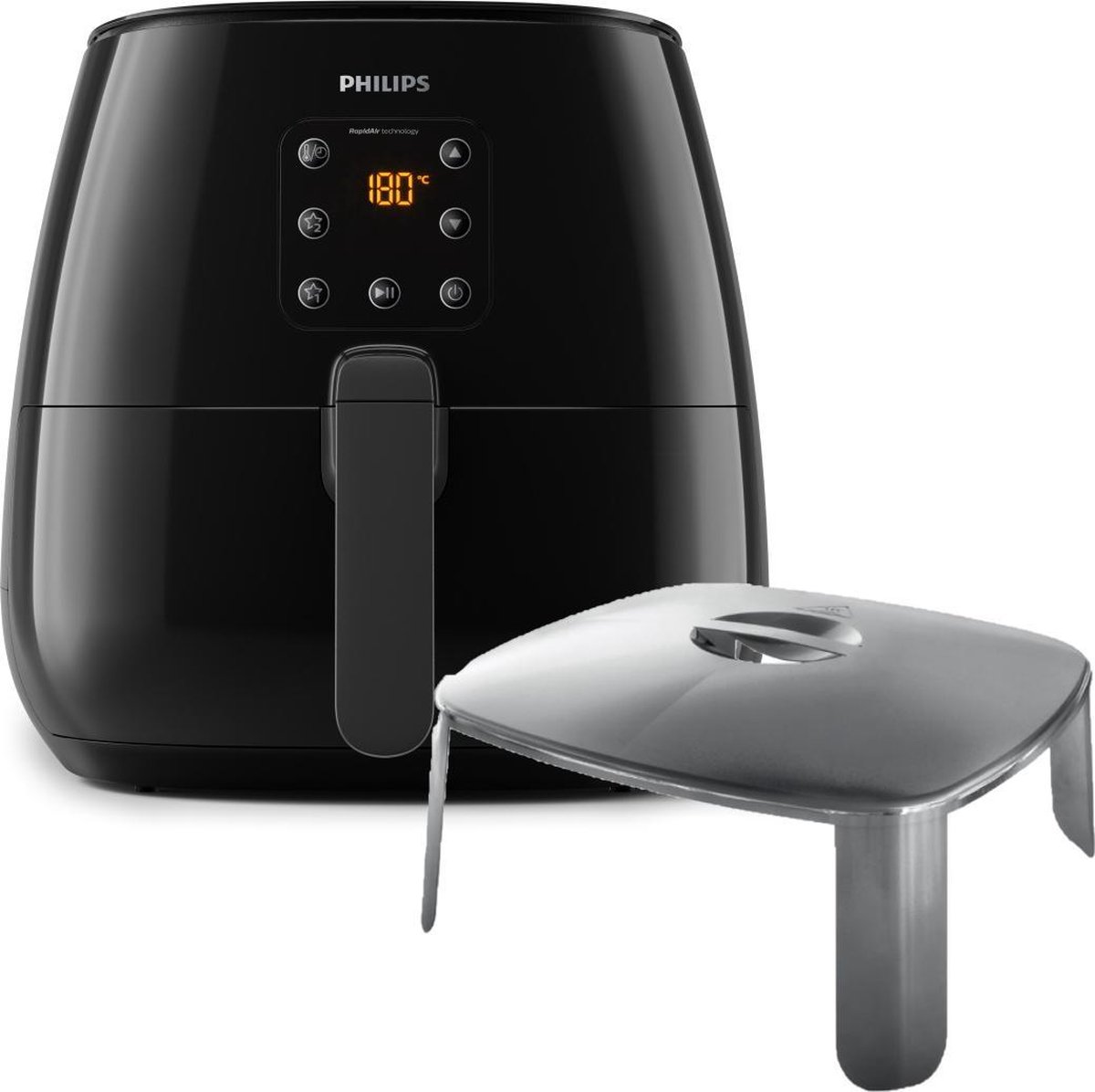 Philips Airfryer XL Essential HD9262/90 – Hetelucht friteuse incl.  snackdeksel | bol