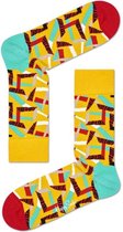 Happy Socks Tiger Chain Socks Geel, Maat 36/40