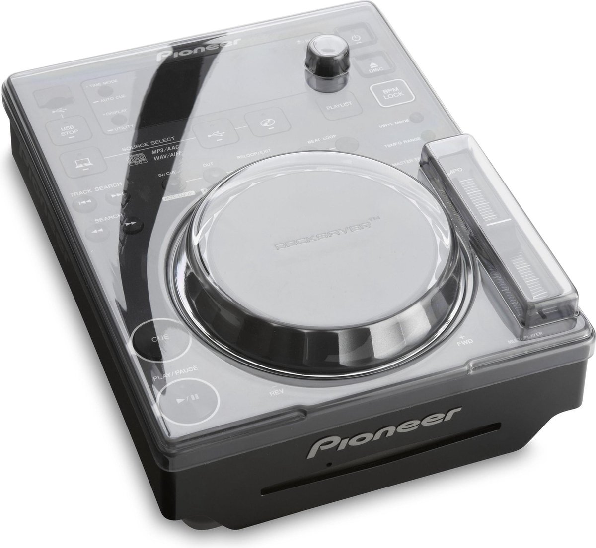 Decksaver Pioneer CDJ-350 Cover - Cover voor DJ-equipment