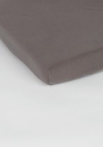 Ambianzz Bedding - Dubbel Jersey Hoeslaken Topper - 220 gr/m2 - 100% Katoen (stretch) - 180/200x200/220 + 17 cm - Taupe