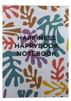 A4 Hardcover Notitieboek - Matisse Stijl - Art - Hardcover - 100 pagina's - Gelijnd - Elastiek - Luxe Notitieboek - Logboek - Studie  en Werk - Dagboek