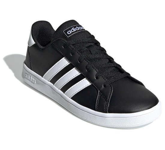 Adidas GRAND COURT K - Kinderen Lage schoenenJongens - Kleur: Zwart - Maat:  31 | bol.com