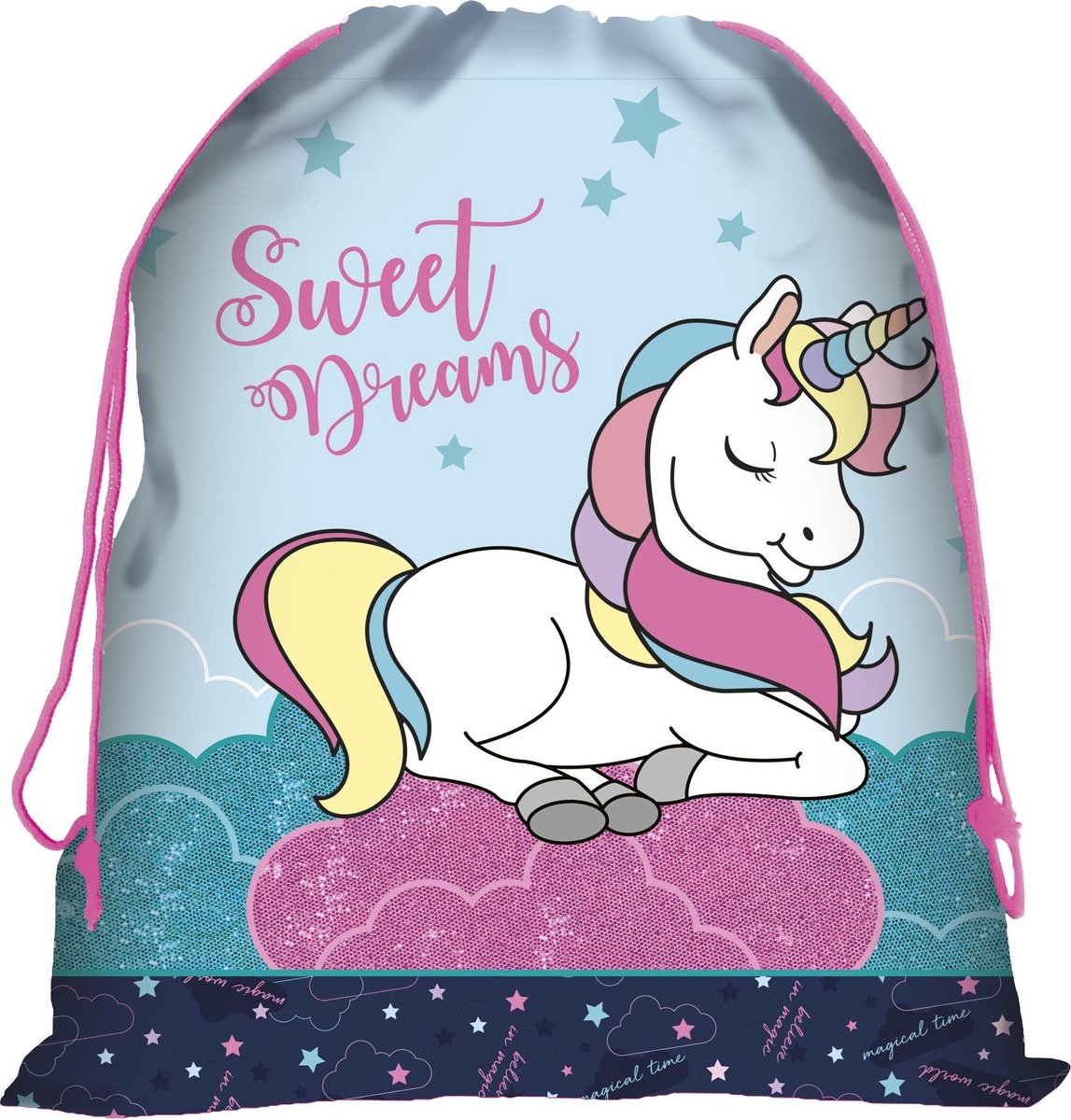 Unicorn Sweet Dreams - Gymbag - 44 x 34 cm - Multi