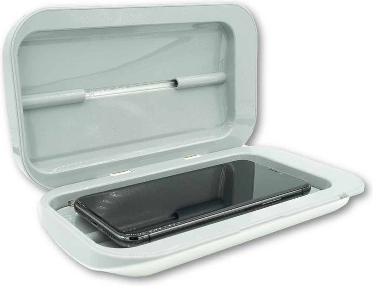 UV Sterilisator en desinfectie UV-box voor je smartphone, sieraden, gehoorapparaat