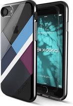 X-Doria Revel lux cover blocks - zwart - geschikt voor iPhone SE 2020/2022 en 7/8