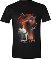 Death Note - Chained Notes Heren T-Shirt - Zwart - XXL