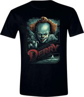 IT - DERRY PROPAGANDA POSTER MEN T-SHIRT - BLACK L