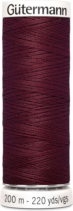 Gütermann garen, kleur bordeauxrood, 200m.